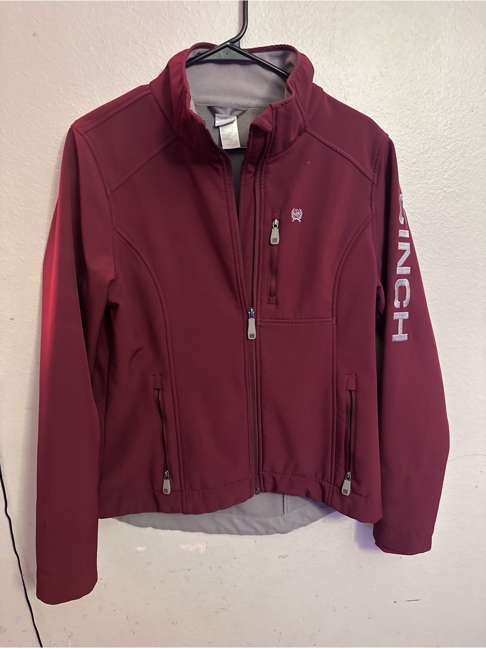 Cinch Women's Burgundy Utility Softshell Jacket